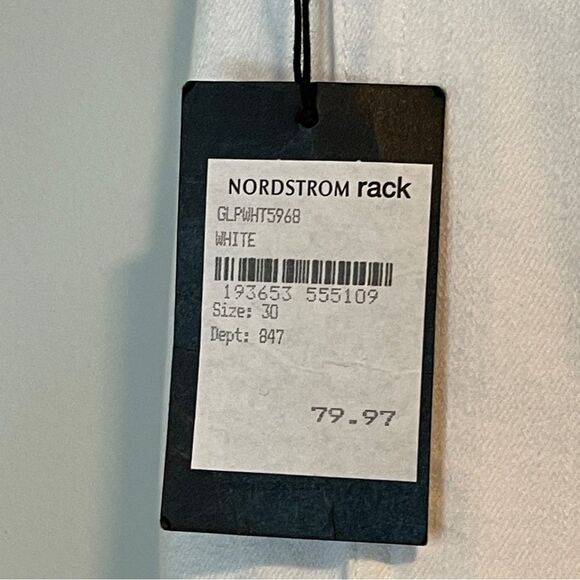 Joe’s Jean Mid Rise Skinny Ankle White Size 30 NWT - Picture 5 of 8